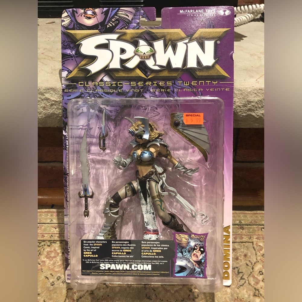 Spawn Classic Series 20 Domina Action Figure 2001